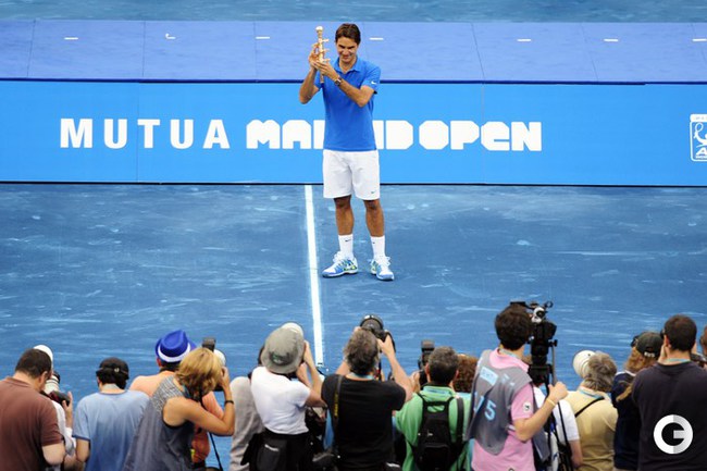 ФЕДЕРЕР ВЫИГРАЛ В МАДРИДЕ