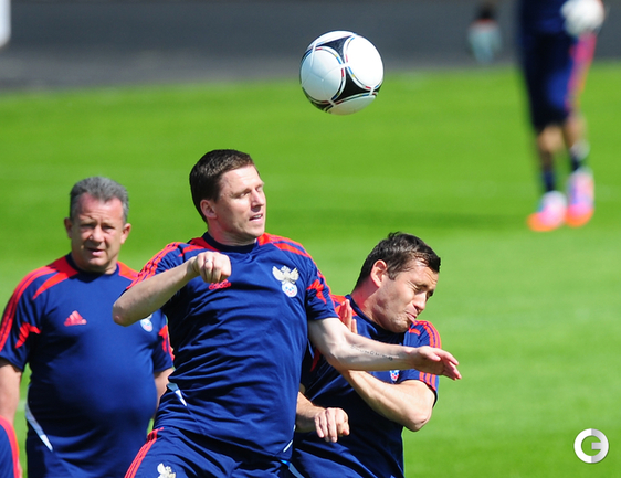 ТРЕНИРОВКА СБОРНОЙ РОССИИ