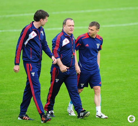 ТРЕНИРОВКА СБОРНОЙ РОССИИ