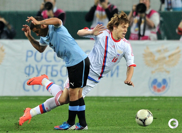 РОССИЯ СЫГРАЛА ВНИЧЬЮ С УРУГВАЕМ
