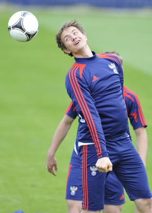 ПАВЛЮЧЕНКО НА ТРЕНИРОВКЕ В ОБЩЕЙ ГРУППЕ