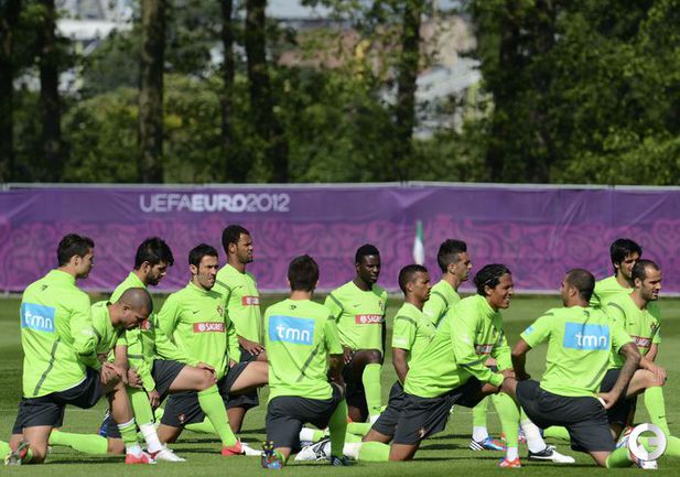 КРИШТИАНУ РОНАЛДУ НА ТРЕНИРОВКЕ СБОРНОЙ ПОРТУГАЛИИ