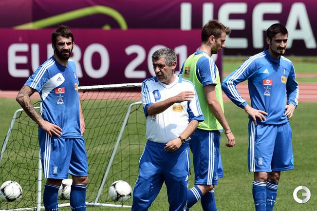 НА ТРЕНИРОВКЕ ГРЕЦИИ, УКРАИНЫ И ШВЕЦИИ