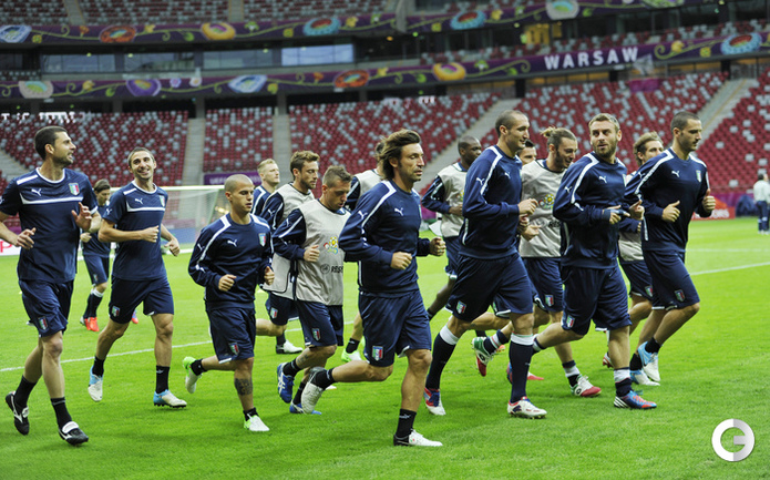 ИТАЛЬЯНЦЫ НАКАНУНЕ ПОЛУФИНАЛА EURO