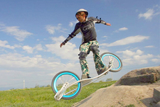 Дертсерф - велосипед скрестили со сноубордом