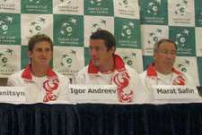 Четверг. Герцлия. Сборная России на жеребьевке. Фото Евгения ФЕДЯКОВА, "СЭ"