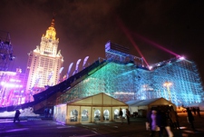 Первый экзамен по акробатике в МГУ