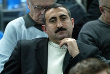 Чемпион России-95, бывший форвард "Алании", а ныне тренер-селекционер сборной Азербайджана Назим СУЛЕЙМАНОВ. Фото Алексея ИВАНОВА, "СЭ"