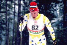 Гунде Сван на Олимпиаде-88 в Калгари. Фото из архива МОК