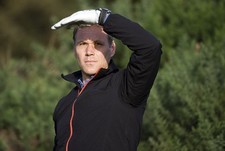 Октябрь 2009 года. Марко ван БАСТЕН за игрой в гольф.