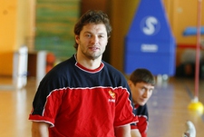 Защитник сборной России и "Салавата Юлаева" Олег ТВЕРДОВСКИЙ. Фото Алексея ИВАНОВА, "СЭ"