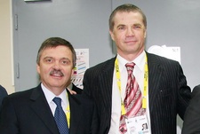 Рене ФАЗЕЛЬ (слева) и Александр МЕДВЕДЕВ. Фото "СЭ"