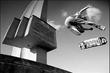 Леша Лапин – скейтбордер с фотоаппаратом