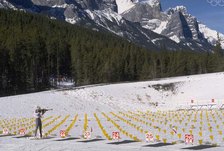 1988 год. Калгари. Вид на биатлонное стрельбище. Фото официального сайта Международного олимпийского комитета (www.olympic.org).