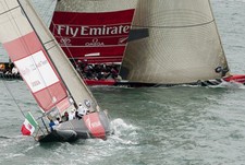 Хозяева регаты Louis Vuitton Trophy  лидируют в финале