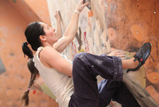 Чемпионы Москвы по скалолазанию