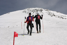 Рекорд забега на Эльбрус