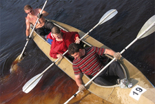 "Ночная Прагулка" на байдарках и каноэ