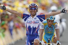 У "Катюши" - первая победа на этапе!