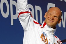 Медаль по крайней дорожке