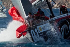 При сильном ветре выиграли фавориты - новозеландцы