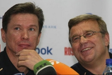 Вячеслав БЫКОВ и Игорь ЗАХАРКИН. Фото ФХР