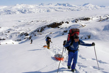 Через Гренландию на лыжах