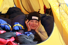 Женщина в Антарктиде