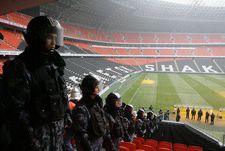 Полиция тоже тренируется