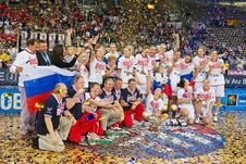 3 июля. Лодзь. Сборная России - чемпион Европы