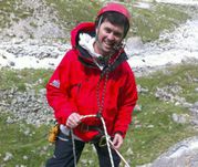 Саня Мороз учится в Школе горных гидов