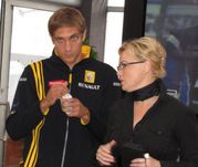 Оксана Косаченко:  "Сейчас команда работает на 2012 год"