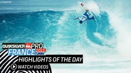 ПРОДОЛЖЕНИЕ СЕРИИ ЭКСКЛЮЗИВНЫХ РЕПОРТАЖЕЙ С Quiksilver PRO France 2011. ДЕНЬ 2. СОРЕВНОВАНИЯ ПОД УГРОЗОЙ СРЫВА!!! (ВИДЕО).