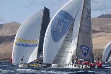 На регате RC44 "Синергия" поднялась на одну ступеньку наверх