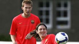 21 июля 2008 года. Александр ГЛЕБ и Лионель МЕССИ.