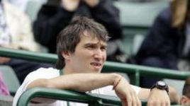 Вчера. Лондон. Александр ОВЕЧКИН болеет за Марию КИРИЛЕНКО.