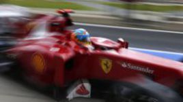 Испанец на итальянской машине  приручил английскую погоду