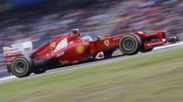 После английского дождя Алонсо приручил и немецкий