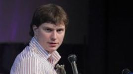 15 мая 2009 года. Москва. Георгий ГЕЛАШВИЛИ с призом лучшему вратарю сезона.