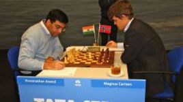 Ананд, Карякин, Карлсен продолжают лидировать