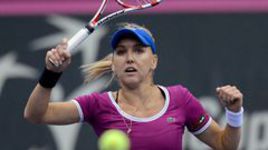 Елена Веснина:  "Я борюсь-борюсь, а счет в пользу Мориты"