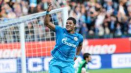 Суббота. Санкт-Петербург. "Зенит" - "Алания" - 4:0. 36-я минута. ХАЛК празднует гол с сомнительного пенальти. Фото ФК "Зенит".