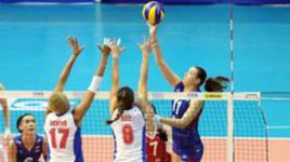 Россия - Пуэрто-Рико:  красивый концерт в громадном зале