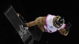 Юрий ПОДЛАДЧИКОВ на олимпийской трассе в Красной поляне во время этапа Кубка мира-2013 .