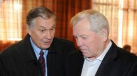 Олимпийский дебют Станислава ПЕТУХОВА (слева) состоялся в Скво-Вэлли-1960. А в Инсбруке-1964 он вместе с Борисом МАЙОРОВЫМ выиграл золото.