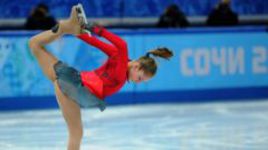 Сегодня. Сочи. Самая юная в отечественной истории олимпийская чемпионка Юлия ЛИПНИЦКАЯ.