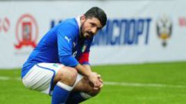 Cуббота. Москва. Кубок легенд. Россия - Италия - 7:2. Дженнаро ГАТТУЗО.