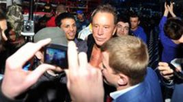 Пятница. Москва. Крылатское. В центре внимания - Микки РУРК.