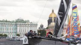Gazprom Team Russia стартовала на четвертом этап Extreme Sailing Series в Санкт-Петербурге с победы