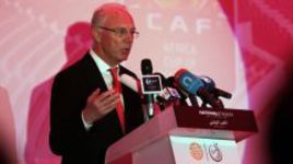 Почетный президент "Баварии" Франц БЕККЕНБАУЭР.